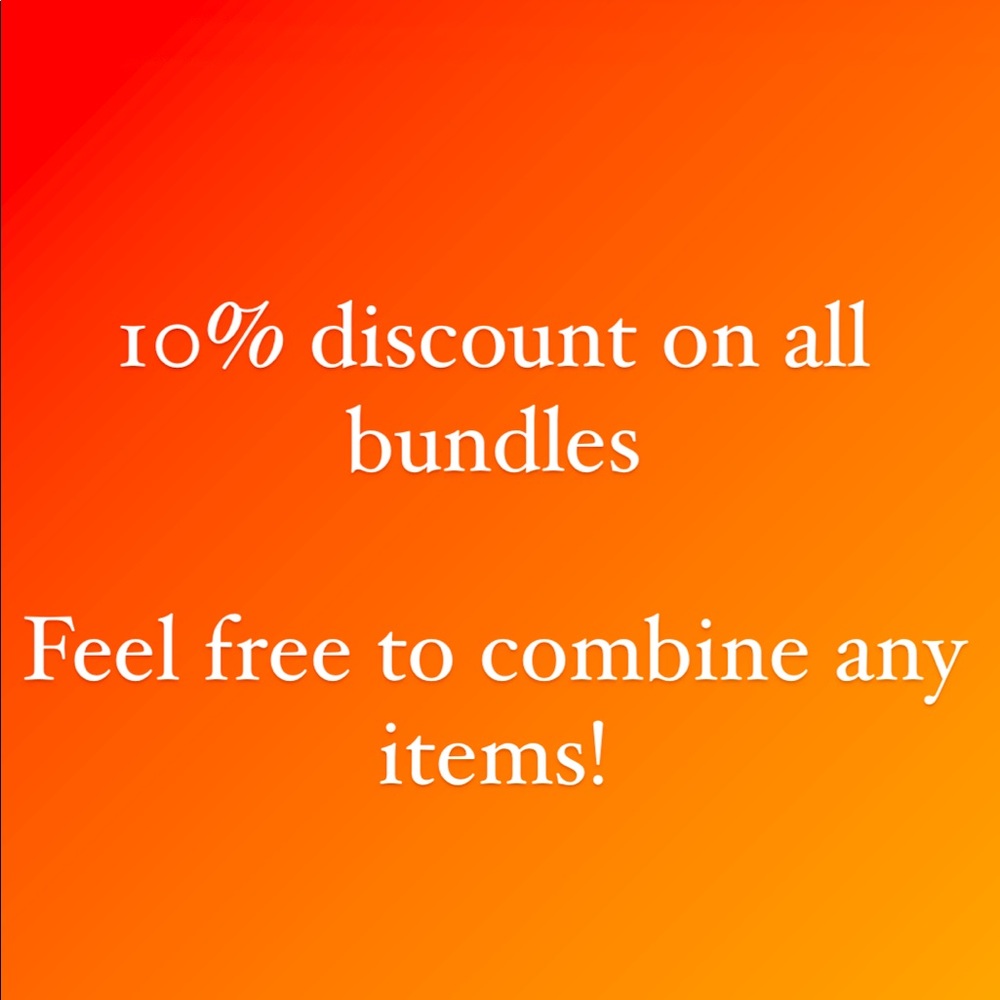 Bundle discount!